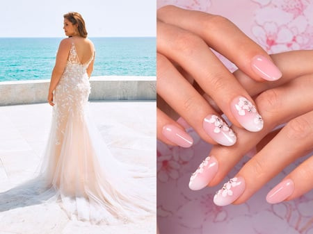 Sposa over pizzo